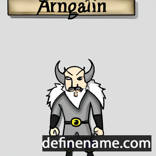 Arngrímur cartoon