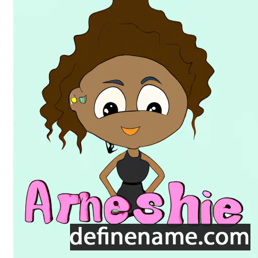 Arniesha cartoon