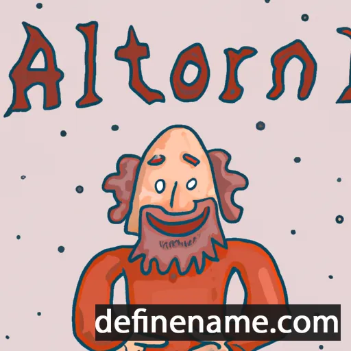 Arnliótr cartoon