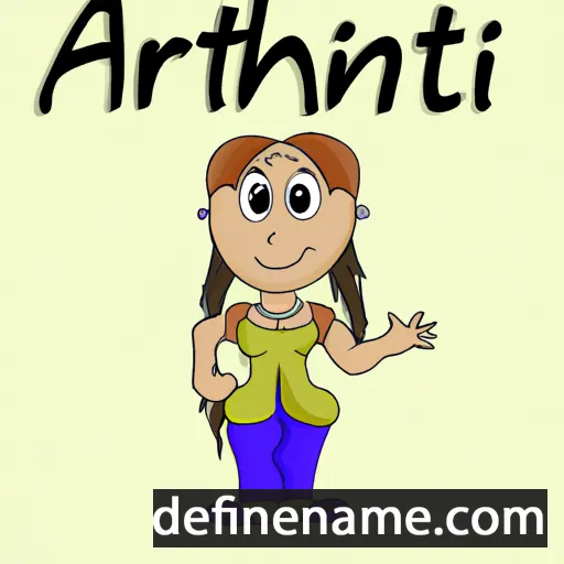 Arnthi cartoon