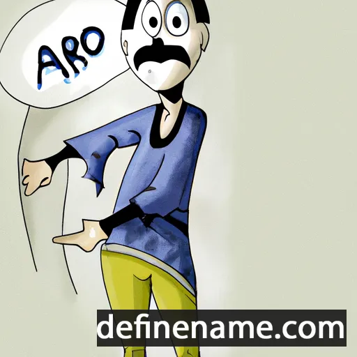 Aro cartoon