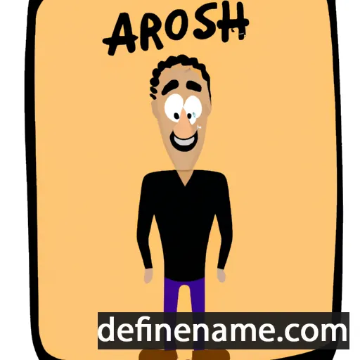 Arosh cartoon