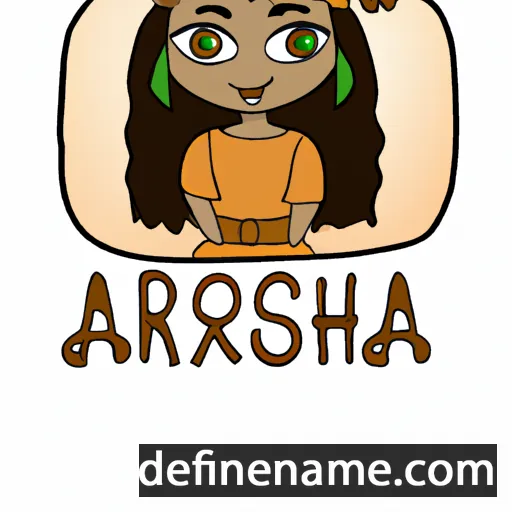 Arosha cartoon