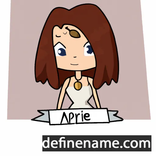 cartoon of the name Arpine