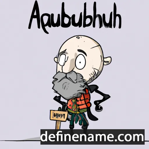 Arquimbald cartoon