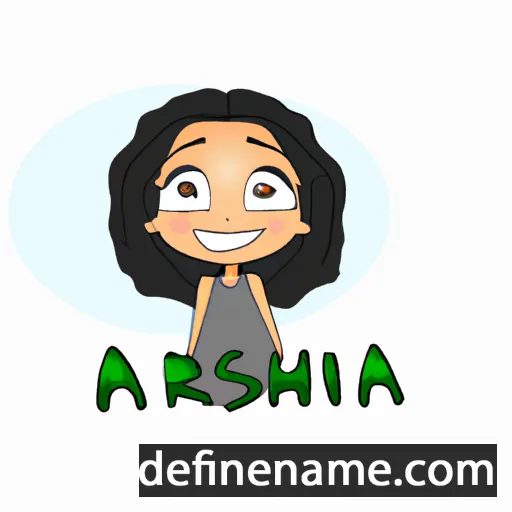 Arshia cartoon