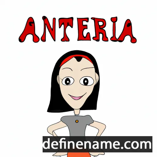 Arteena cartoon