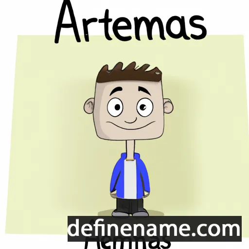 Artemas cartoon