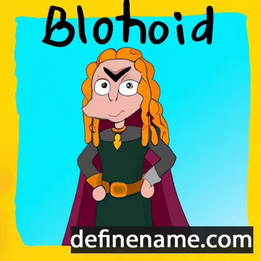 Bóthildr cartoon