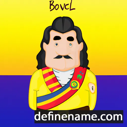 Bolívar cartoon