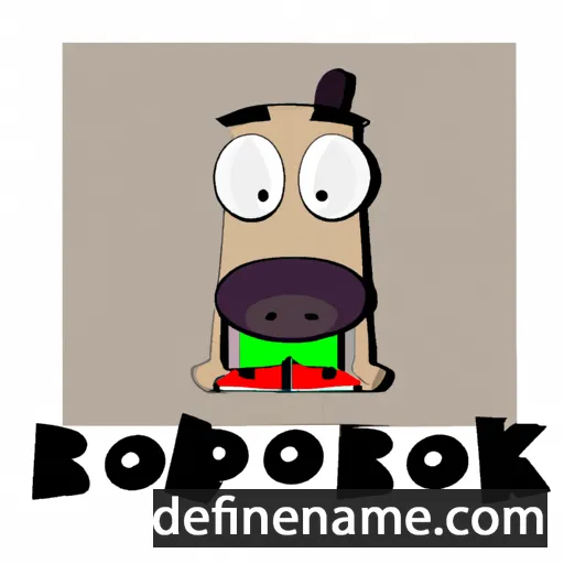 Borko cartoon