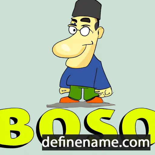 Boško cartoon