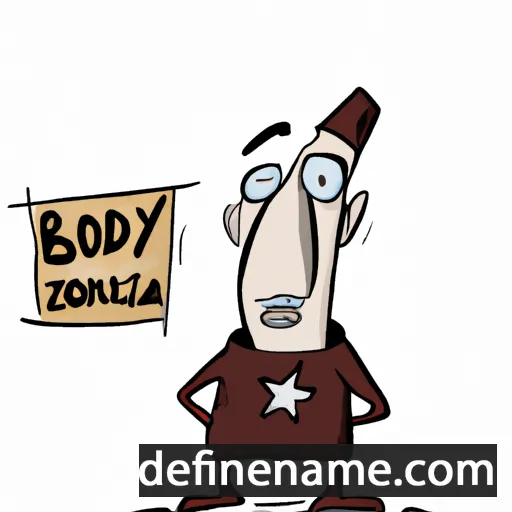 Bożydar cartoon