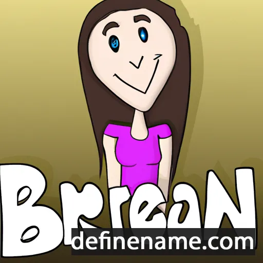 Breann cartoon