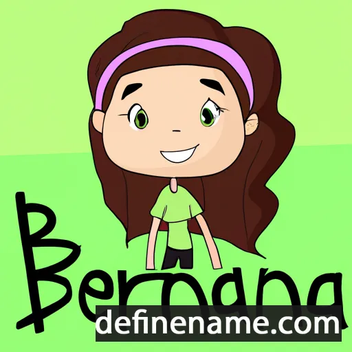 Brenna cartoon