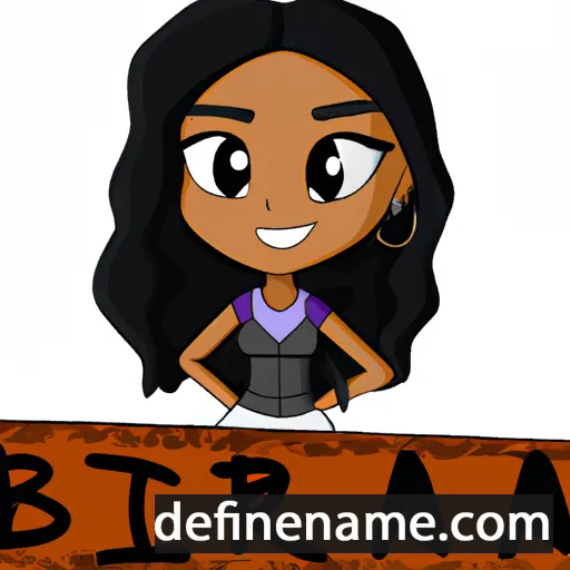 Bria cartoon