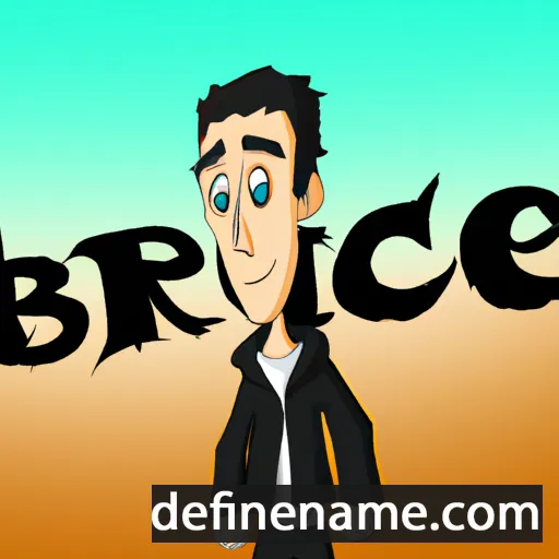 Brice cartoon