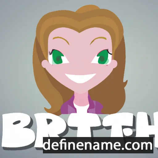 Brittany cartoon