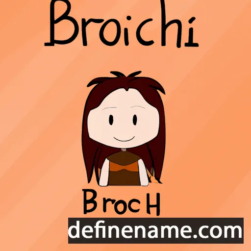 Brónach cartoon