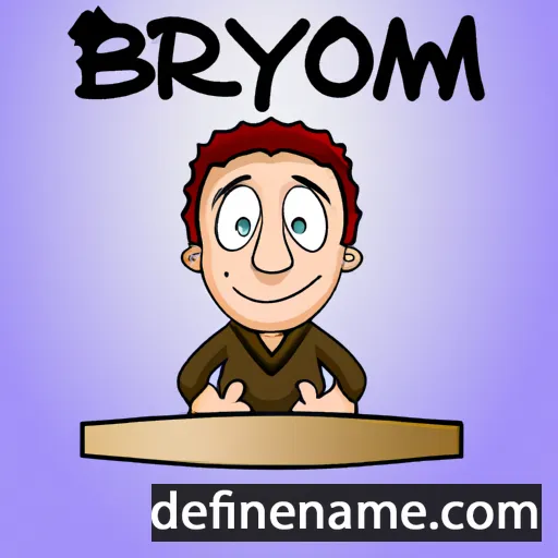 Brynmor cartoon