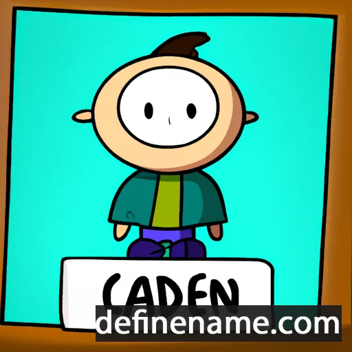 Caden cartoon