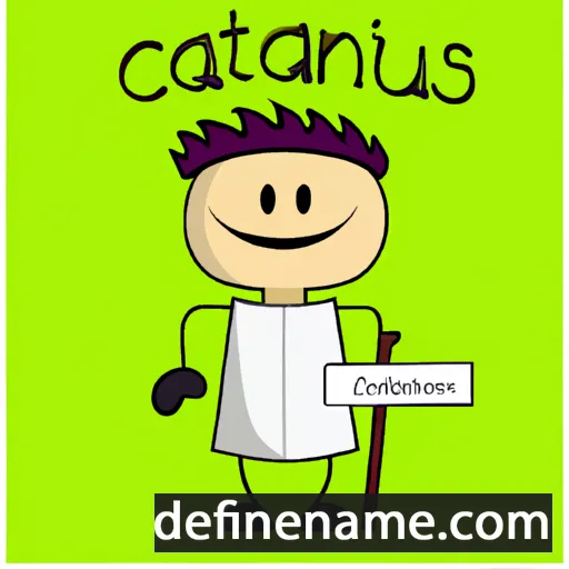 Caietanus cartoon