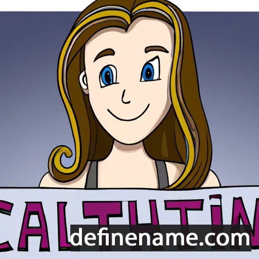 Caitlyn cartoon