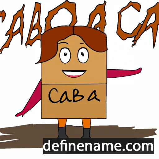 Caja cartoon