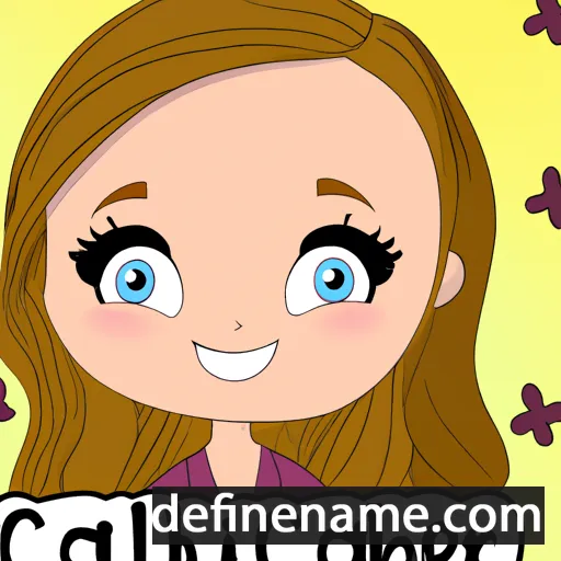 Caleigh cartoon