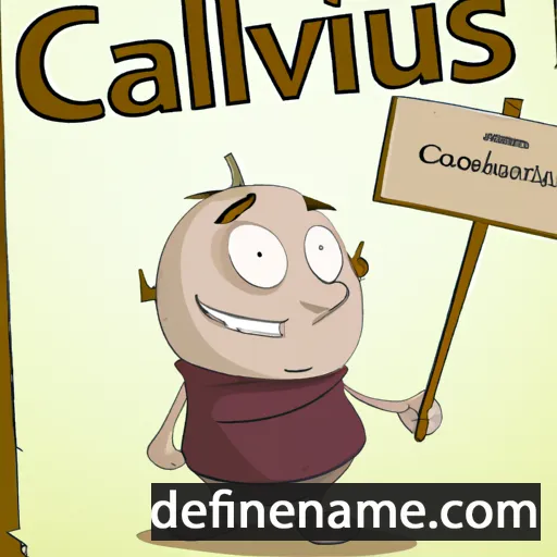 Calvus cartoon