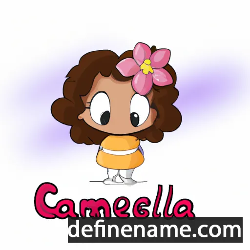 Camélia cartoon