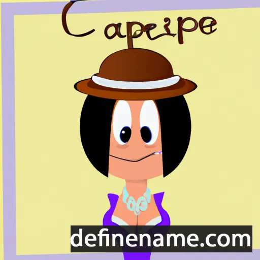 Caprice cartoon