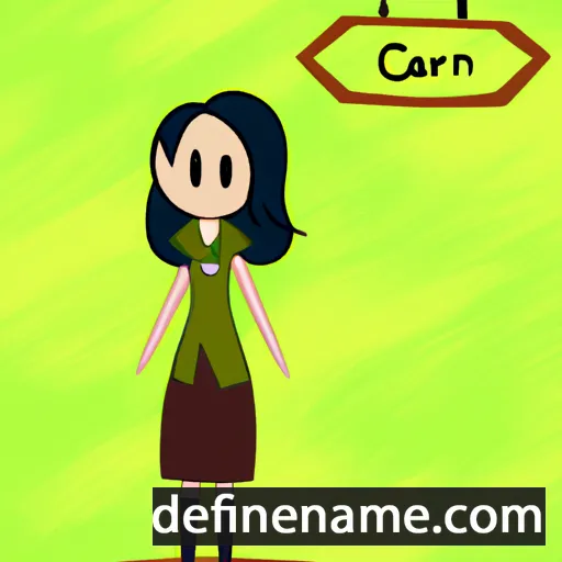 Careen cartoon