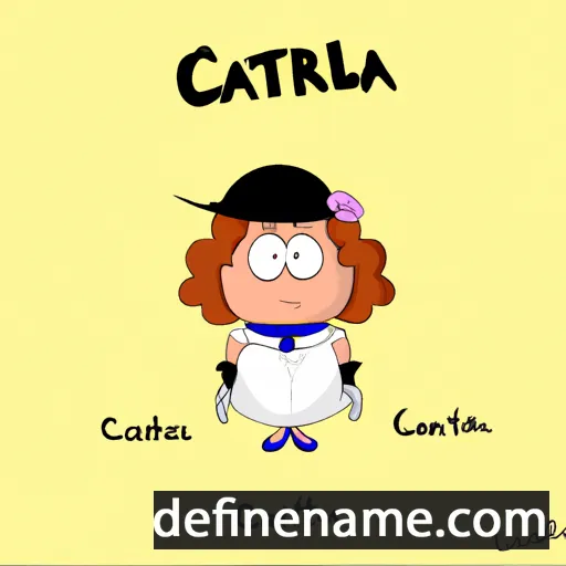 Carlotta cartoon