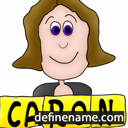 Carolin cartoon