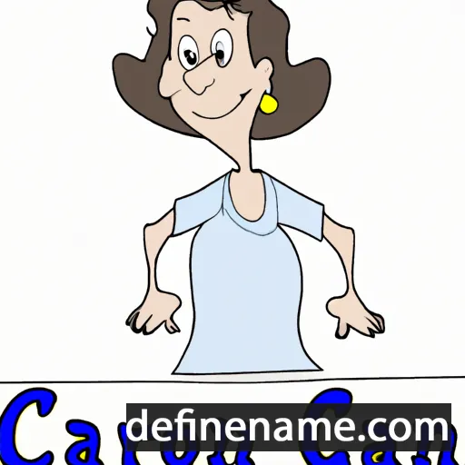 Carolyn cartoon