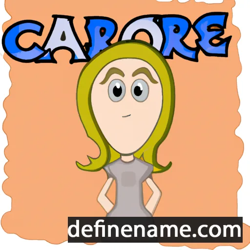 Carrie cartoon