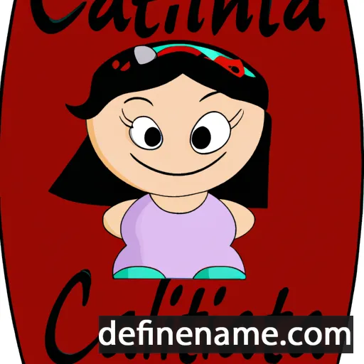 Catalina cartoon