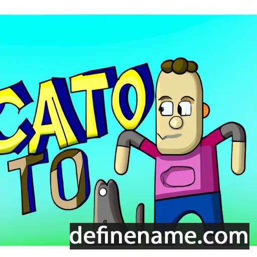 Cato cartoon