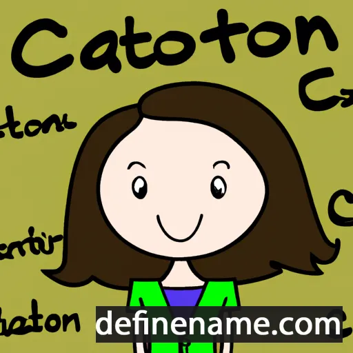 Catriona cartoon