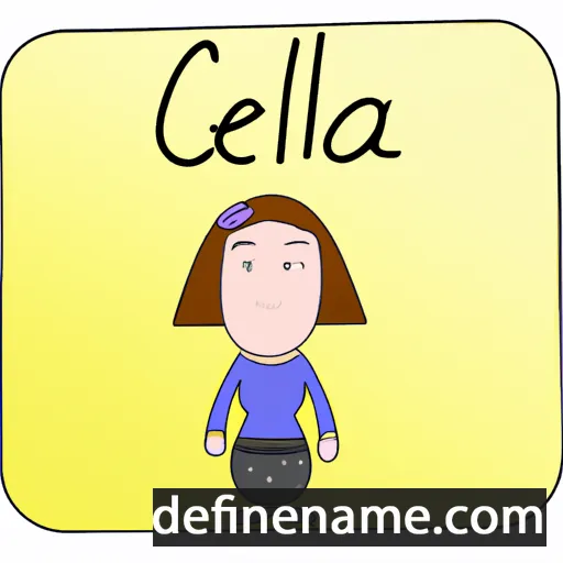 Cèlia cartoon