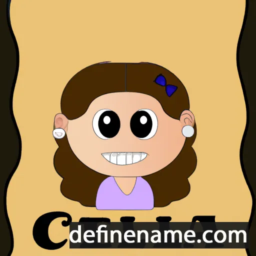 Cecelia cartoon