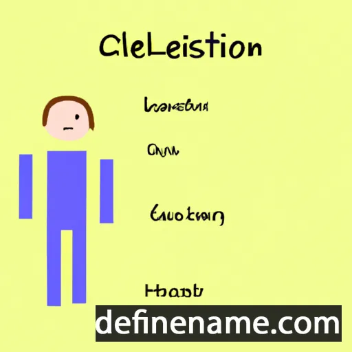 Celestyn cartoon