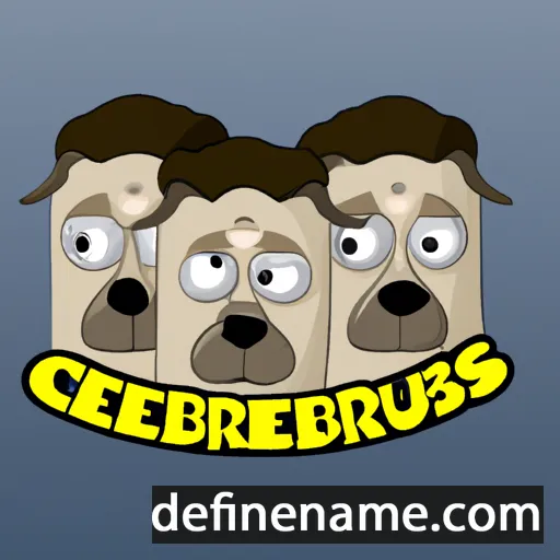 Cerberus cartoon