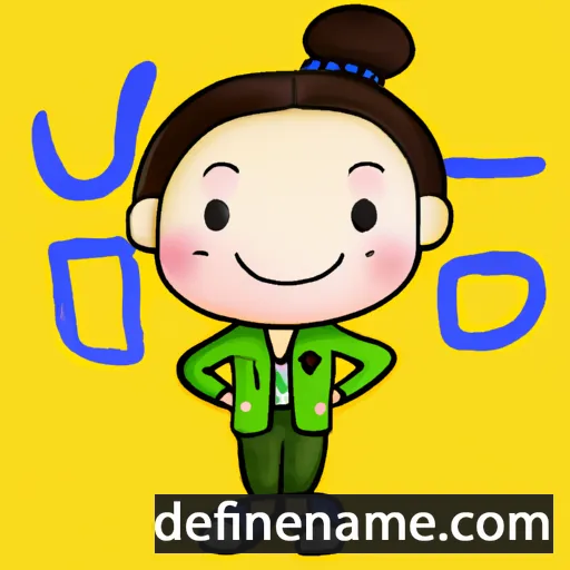 Chae-Won cartoon