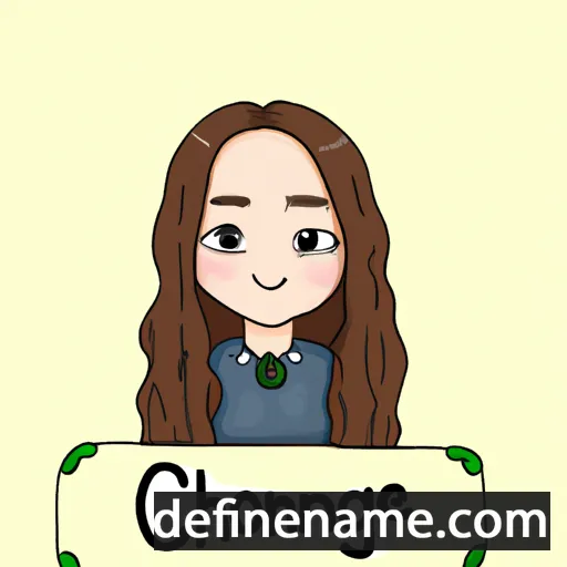 Chae-Young cartoon