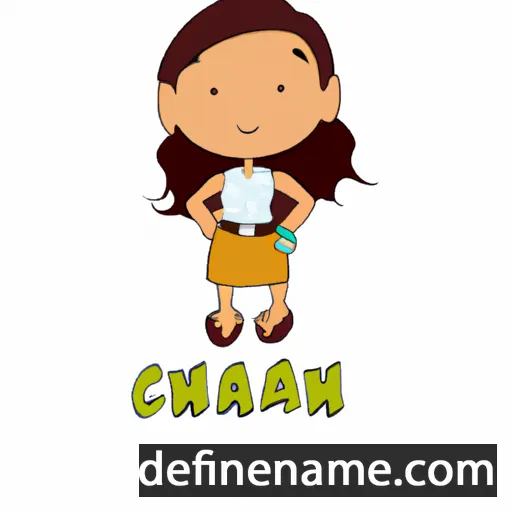 Chanah cartoon