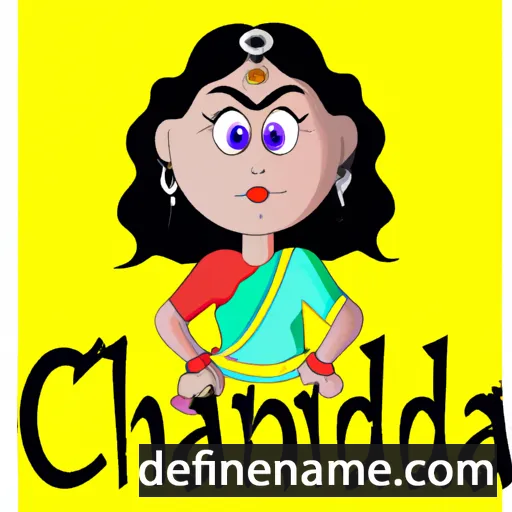 Chandana cartoon