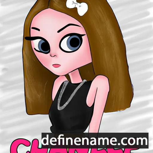 Chanel cartoon