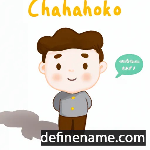 Chanokh cartoon